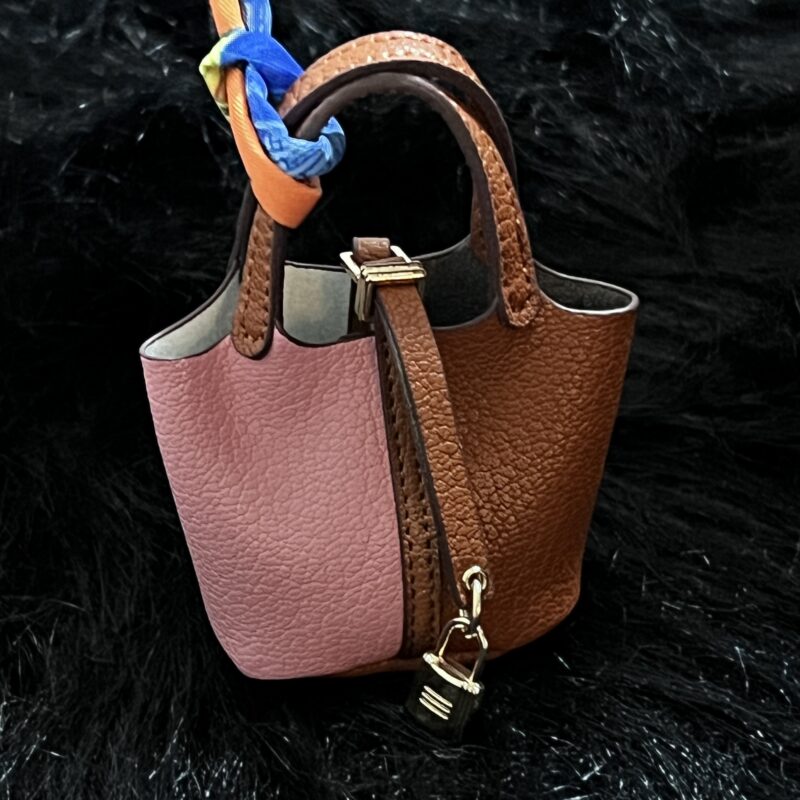 Picotin-Pink and brown color combination - Image 2