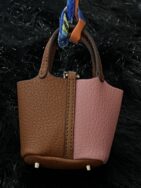 Picotin-Pink and brown color combination - Image 3