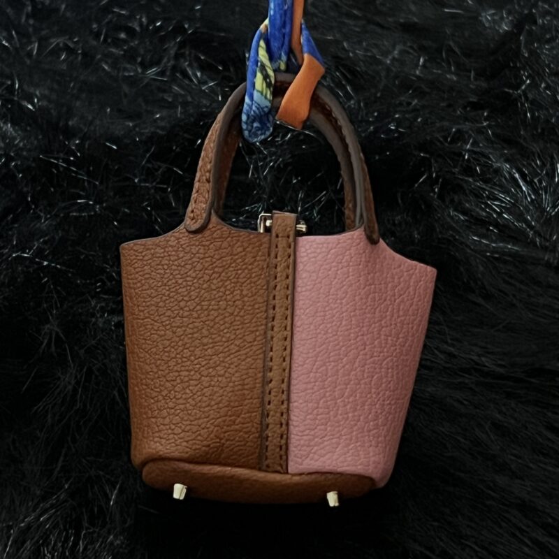 Picotin-Pink and brown color combination - Image 3